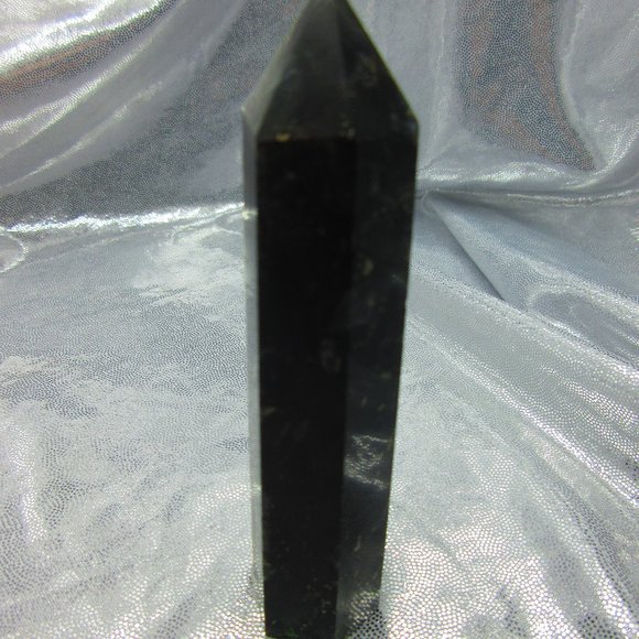 Astrophyllite Polished Tower Generator Crystal Meditation Tool - Picture 1 of 8